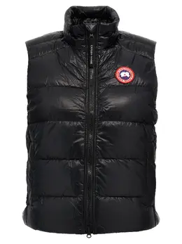 Canada Goose: Чёрный жилет  Cypress