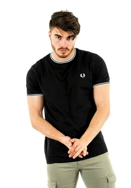 Fred Perry: Футболка с принтом 