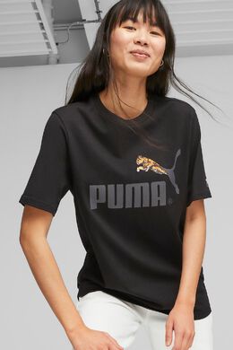 PUMA: Чёрная футболка 