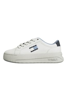 Tommy Hilfiger: Белые кроссовки 