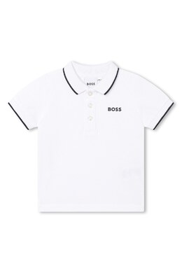 Boss Kidswear: Хлопковая футболка 