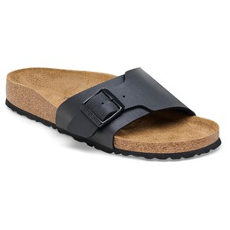 Birkenstock: Чёрные сандалии 