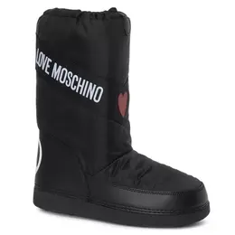 Love Moschino: Чёрные угги 