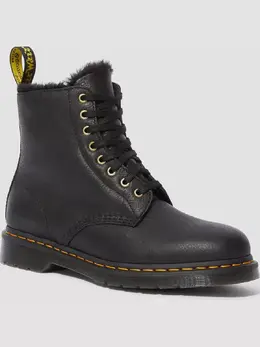 Dr. Martens: Чёрные ботинки 