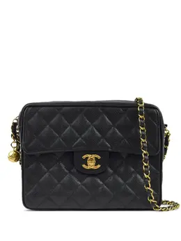 CHANEL Pre-Owned: Чёрная сумка 