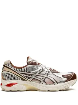 ASICS: Серебристые кроссовки 
