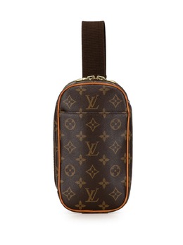 Louis Vuitton Pre-Owned: Коричневая сумка через плечо 