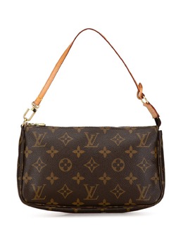 Louis Vuitton Pre-Owned: Коричневая сумка 