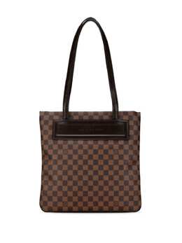 Louis Vuitton Pre-Owned: Коричневая сумка-шоппер 