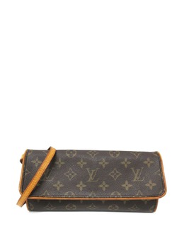 Louis Vuitton Pre-Owned: Коричневая сумка через плечо 