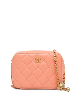 CHANEL Pre-Owned: Оранжевая сумка через плечо 