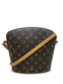 Louis Vuitton Pre-Owned: Коричневая сумка через плечо 