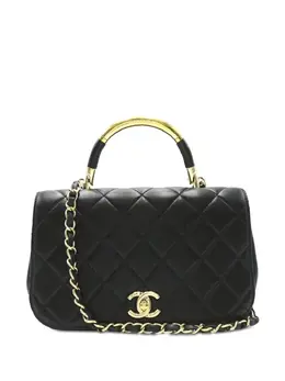 CHANEL Pre-Owned: Чёрная сумка 