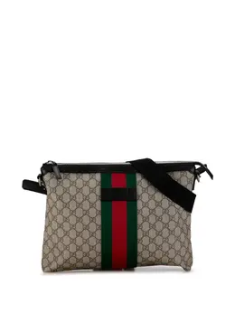 Gucci Pre-Owned: Коричневая сумка через плечо 