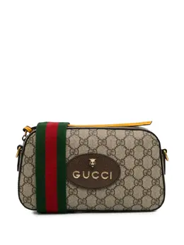 Gucci Pre-Owned: Коричневая сумка через плечо 