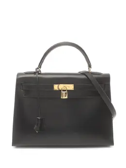 Hermès Pre-Owned: Чёрная сумка 