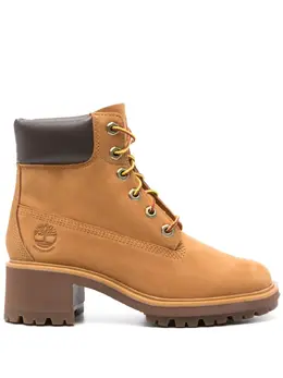 Timberland: Светлые ботинки 