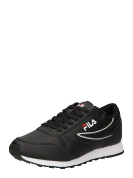 Fila: Чёрные кроссовки 