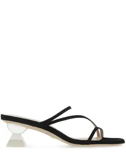 Stuart Weitzman: Чёрные сандалии 