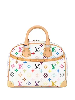 Louis Vuitton Pre-Owned: Белая сумка 