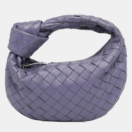 Bottega Veneta: Фиолетовая сумка  Intrecciato