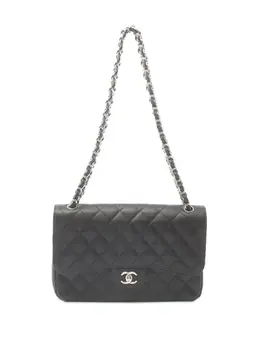 CHANEL Pre-Owned: Чёрная сумка 