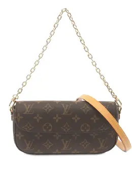 Louis Vuitton Pre-Owned: Коричневый кошелёк 