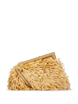 FENDI: Бежевая сумка  First