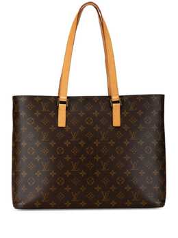 Louis Vuitton Pre-Owned: Коричневая сумка-шоппер 