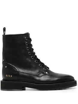 Golden Goose: Чёрные ботинки 