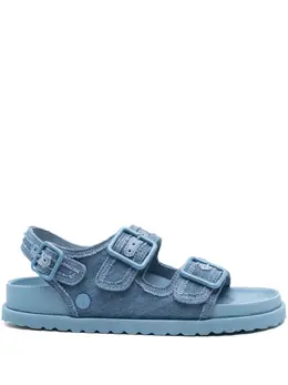 Birkenstock: Голубые сандалии  Milano
