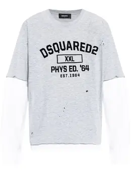 DSQUARED2: Светлая футболка 