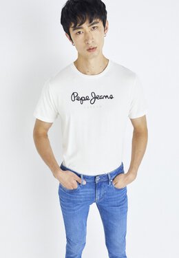 Pepe Jeans: Футболка с принтом 