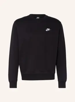 Nike: Чёрная толстовка  Sportswear Club