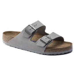 Birkenstock: Серые сандалии  Arizona