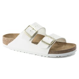 Birkenstock: Белые сандалии  Arizona Birko Flor