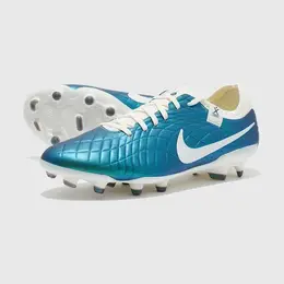 NIKE: Голубые кеды 