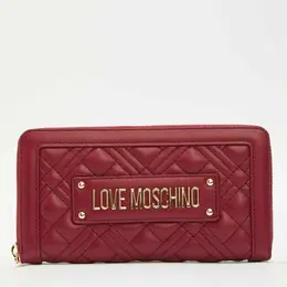 LOVE MOSCHINO: Бордовый кошелёк 