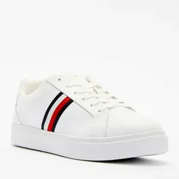 TOMMY HILFIGER: Белые кеды 