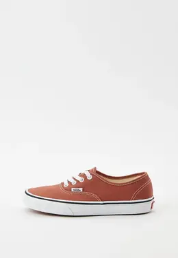 Vans: Коричневые кеды 