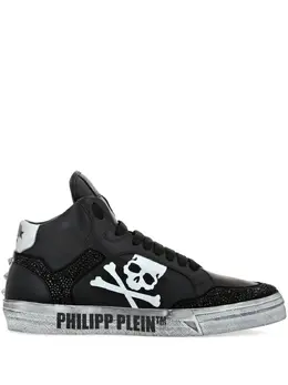 Philipp Plein: Чёрные кроссовки  TM