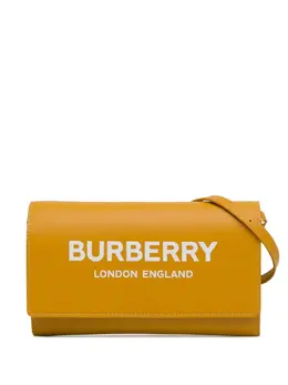 Burberry Pre-Owned: Жёлтый кошелёк 