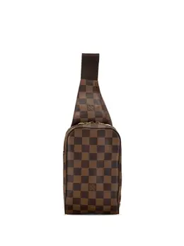 Louis Vuitton Pre-Owned: Коричневая сумка через плечо 