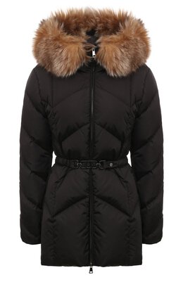 Moncler: Пуховик с капюшоном 