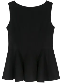Lanvin: Топ из шерсти 