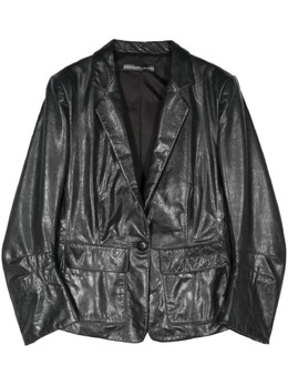 Balenciaga Pre-Owned: Кожаная куртка 
