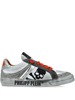 Philipp Plein: Белые кроссовки  TM