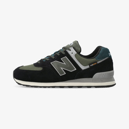 New Balance: Чёрные кроссовки  574