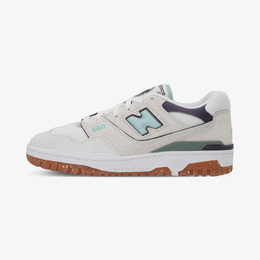 New Balance: Бежевые кеды  550