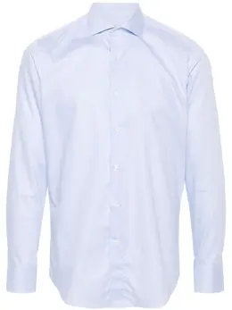 Canali: Рубашка в полоску 